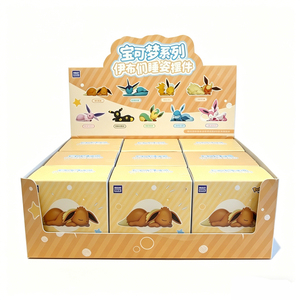 Nuovo Arrivo Originale Pokémon Rubbing Cheeks Toy Card Display Gift Box Blind Box Include 151 Booster Box - Product Image 1