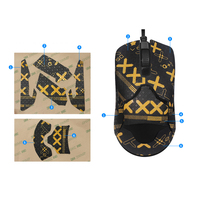 Poison Viper Ultimate Edition Autocollant antidérapant absorbant la sueur Édition de qualité Souris de jeu double mode sans fil Autocollant spécial