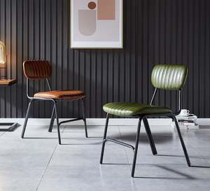 American BBQ Cafe sedie a sdraio in metallo moderno <span class=keywords><strong>Bar</strong></span> Pub sgabelli Coffee Shop ristorante sedie con sedili in tessuto - Product Image 3