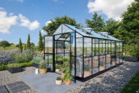 Serre de jardin en polycarbonate et aluminium de 6 mm, résistante aux UV, pour la vente