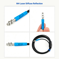 Capteur laser miniature Doingwin M5 à réflexion diffuse, interrupteur laser, distance de détection réglable 10-100 mm 10-130 mm NPN PNP