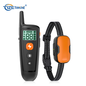 Wiederauf lad bares elektrisches Training Aggressives Anti-Barking-wasserdichtes Hunde trainings halsband Remote Dog Bite Training Shock Collar - Product Image 1