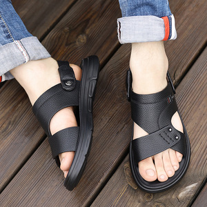 Men's Lightweight Cushioning Sports Casual Open Summer Outdoor Walking Beach Sandals Waterproof Breathable Arch <b>Support</b> Steel - Product Image 4