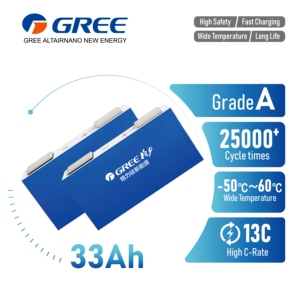 33Ah 2.3V Rechargeable Prismatic Lithium Titanate (LTO) Cell High-Performance 13C Fast Char/Discharging <strong>Battery</strong> Yinlong Cell - Product Image 1