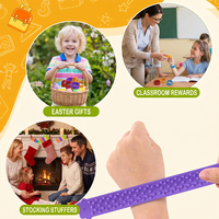 Bracelet sensoriel Haptic Stone, bracelet en silicone multi-textures, jouet anti-stress EDC pour adultes et enfants