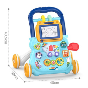 Trotteur musical en plastique pour bébés et enfants, jouet d'éveil à pousser, direct usine - Product Image 2