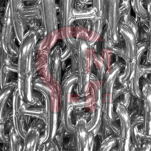 उच्च गुणवत्ता वाली स्टेनलेस स्टील श्रृंखला गैल्वेनाइज्ड स्टेनलेस स्टील 6-90 मिमी समुद्री नाव एंकर चेन मानक वेल्डेड पॉलिश श्रृंखला - Product Image 4