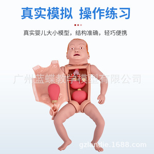 Manichino avanzato <span class=keywords><strong>per</strong></span> la cura dei neonati, <span class=keywords><strong>per</strong></span> la puntura endovenosa di tutto il corpo, l'inserimento del tubo nasogastrico, il lavaggio gastrico e l'lavaggio con enema. - Product Image 5