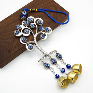 Accesorios 374 (SQS) Colgante para el Hogar con Ojo Turco Azul, Árbol de la Vida, Ojo <span class=keywords><strong>del</strong></span> <span class=keywords><strong>Diablo</strong></span>, Campana de Viento - Product Image 2