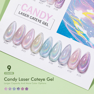 Caixuan <span class=keywords><strong>nails</strong></span> Art productos suministros geles salón manicura caramelo láser UV gato ojo gel polaco - Product Image 5