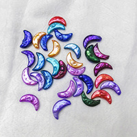 Perles baroques naturelles d'eau douce colorées en forme de lune irrégulières sans trou pour la fabrication de bijoux DIY - Vente en gros usine