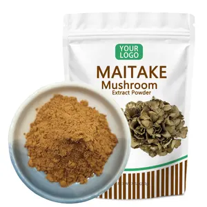 Polvere di funghi Maitake biologici all'ingrosso 50% estratto di funghi Maitake polisaccaride
