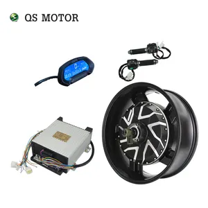 QS Motor17X6.0inch 12000W V4 96V 157kph Motore del mozzo con SIAPT96800 treno kit per elettrico Ad Alta Potenza di alimentazione del controller moto