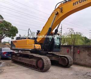 Excavadora de cadenas Hyundai 485L usada de gran potencia de excavación con bomba y motor de alta capacidad para construcción en Shanghái, ¡la más vendida! - Product Image 2