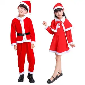 Christmas cosplay Costume Boys Long Sleeve Clothes Baby Girls Dress Show Costumes Children Clothing