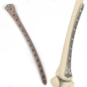 CANWELL Distale Laterale Femorale <span class=keywords><strong>Titanium</strong></span> Vergrendelplaat Compressie Orthopedische Femur Implantaten Trauma Fractuur Chirurgie CE ISO Klasse - Product Image 1