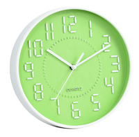 Jam Dinding Desain Smart Dial Ukuran Kecil 8 Inci untuk Kamar Tidur, Kantor, Hotel, Dekorasi, Hadiah, Barang Promosi, Harga Bersaing yang Wajar