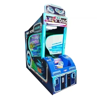 Machine de jeu vidéo à jetons à fort profit pour les parcs d'attractions, machine à tickets vidéo à jetons, machine de jeu de redemption Let's Disc pour FEC