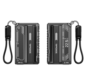 Portable Built-in <b>Cables</b> Power Bank PD22.5W Super Fast Charging Detachable Fast Power Bank 5000mah Fast Charger - Product Image 2