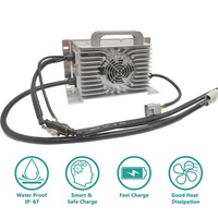 Chargeur rapide étanche pour batterie LTO 72V 25A 48V35A LTO LiFePO4 pour chargeur LTO 32S