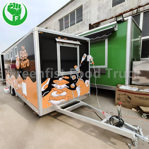 Remolque móvil para hamburguesas, puede hacer logotipos, puede vender hamburguesas y pizzas - Product Image 3