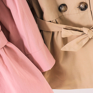 Vêtements pour bébés filles, enfants en bas âge, mode hiver, vestes coupe-vent, manteau trench, jupe, robe, tenues d'extérieur - Product Image 2