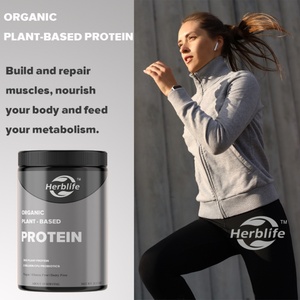 Vente chaude OEM - Personnalisable - Poudre de protéines végétalienne biologique avec probiotiques - Poudre de protéines pour le sport, 19 portions - Product Image 3