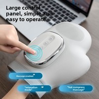 Masseur de main intelligent sans fil avec télécommande, pression d'air transfrontalière, pétrissage, thérapie thermique à température constante