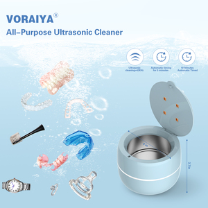 Ultrasonic Cleaner 200ML 45kHz UV Sterilizer For Jewelry Dentures Aligners Household Use With Digital <b>Timer</b> - Product Image 3