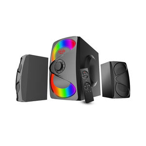 Haut-parleur de karaoké avec subwoofer 5,25 pouces à affichage LED multicolore, amplificateur, système de haut-parleurs multimédia pour cinéma maison - Vente flash - Product Image 5