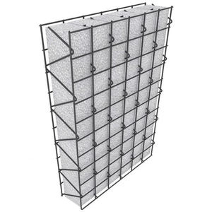 Panneaux sandwich en mousse EPS 3D avec treillis soudé galvanisé (2,0-3,0 mm 50x50-100x100 mm) pour la construction, la découpe et le pliage - Product Image 2