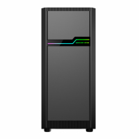 Gabinete para PC Century Star, ATX Full Tower, Panel Lateral de Vidrio, Base de Aluminio con Iluminación, Puertos USB Frontales de 120MM