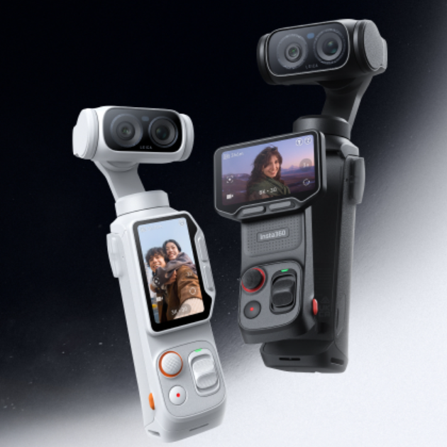 Insta360 Luna Ultra - 8K Vlogging Camera with Dual Leica Lenses 12xZoom 1" Sensor Detachable 2" Touchscreen Triple AI Chip