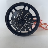 Moteur de moyeu arrière pour moto électrique 14 pouces, plus puissant, 5000W 60V 72V 3000W 2000W 48V, avec double capteur Hall
