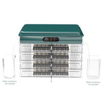 WONEGG Incubateur Portable Amélioré pour Poulets, Équipement d'Incubation Automatique pour 400 Œufs, Idéal pour l'Élevage