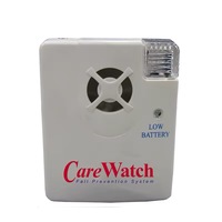 Tapis de détection d'alarme pour chaise en plastique blanc 30x30cm Prévention des chutes CareWatch PA-Chair