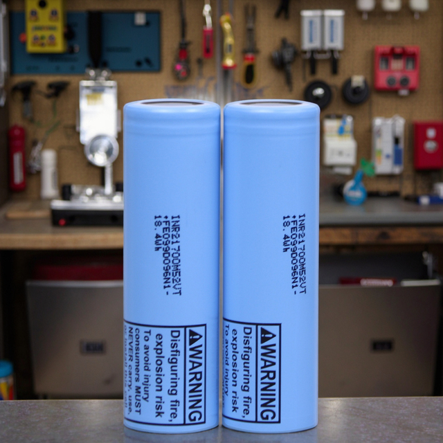 INR21700 M52VT Batteries High-Capacity 5200mAh 21700 3.7V Rechargeable Ebike Scooter Lithium Ion Battery