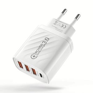 Cargador USB al por Mayor con 4 Puertos Tipo C, Adaptador de Carga Rápida para Teléfonos Móviles - Product Image 4