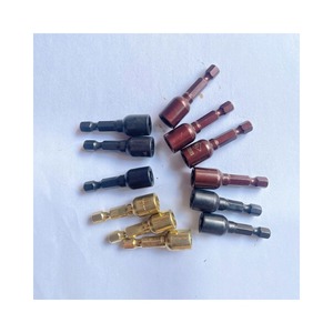 <span class=keywords><strong>Manchon</strong></span> magnétique haute intensité en acier coloré, tête hexagonale extérieure 8 mm, <span class=keywords><strong>manchon</strong></span> magnétique puissant pour embout de perceuse à visser - Product Image 1