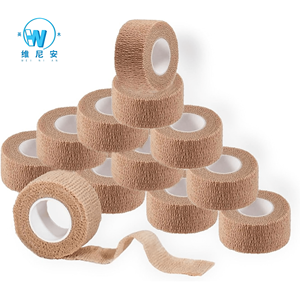 Yimmer Produttore Leader <span class=keywords><strong>di</strong></span> <span class=keywords><strong>Bende</strong></span> <span class=keywords><strong>Elastiche</strong></span> Autoadesive Flessibili e Resistenti 2,5cm X 5m <span class=keywords><strong>di</strong></span> Grado Medico per <span class=keywords><strong>Fissaggio</strong></span> Medicazioni in Clinica - Product Image 3