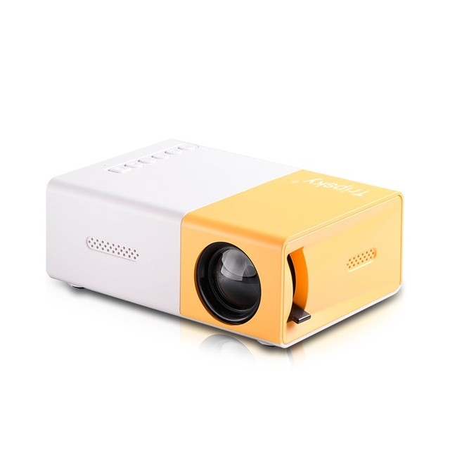 Tripsky YG300 Mini Projector Portable Led Home Theater Cinema Projector
