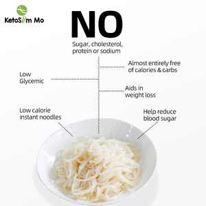 Noodles Shirataki Istantanei Ketoslim <span class=keywords><strong>Mo</strong></span> Senza Zucchero ad Alto Contenuto di Fibre Confezione Grande - Product Image 4