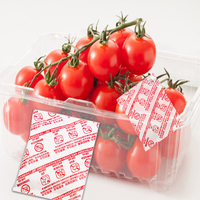 Directo de fábrica 1G 5g Bola púrpura Fruta Vegetal Conservante Etileno Bolsa absorbente KnMO4 Al2O3 Agente Químico Auxiliar