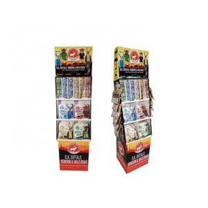 ชั้นวางสินค้าแบบตั้งพื้น ดีไซน์ใหม่ POP สำหรับอาหารแห้ง เนื้อวัวอบแห้ง ทำจากกระดาษลูกฟูก เหมาะสำหรับขนมขบเคี้ยว - Product Image 5