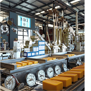 Broyeur hydraulique à trois rouleaux en acier inoxydable de bonne qualité pour le chocolat/savon/pâte à huile - Product Image 1