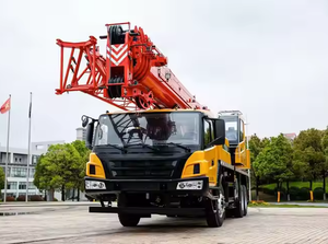 1년 보증 Sany 12톤 유압 트럭 크레인용 25m 건설 중고 제품 - Product Image 3