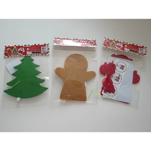 Set de Decoración de Árbol de Navidad para Niños, Manualidades Educativas de Costura y Tejido, Aguja de Fieltro para Crear tu Propio Árbol de Navidad - Product Image 2