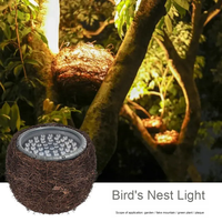 Projecteur LED extérieur étanche IP65 pour jardin, paysage, nid d'oiseau, montage mural, aluminium, 18W