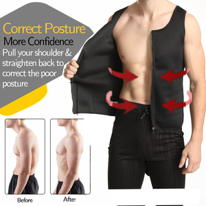 Camiseta Moldeadora para Hombre, para Ejercicio al Aire Libre o en Interiores, con Doble Cinturón para Adelgazar y Perder Peso - Product Image 2