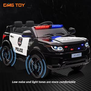 带遥控的儿童电动四轮驱动汽车可用于坐着的婴儿警车玩具车 - Product Image 2